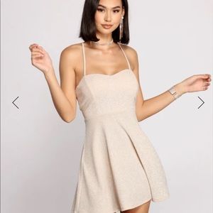 Windsor Cream sparkly dress